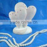 2014 Hot Selling Double Heart Figurines Wedding Cake Decoration thumbnail-1
