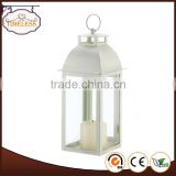 Home Decor Ivory Color Metal Lantern