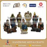 Resin Nativity Set Jesus Birth Christmas Crib thumbnail-1