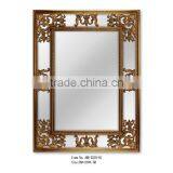 Fancy Gold Leaf Polyresin Wall Mirror on Sale thumbnail-3