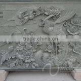 China Supplier Decoration Stone Carving Chinese Dragon Marble Relief Sculpture thumbnail-6
