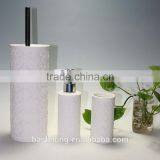 Matte White Bathroom Set thumbnail-1