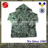 Army 190T 210T Polyester Nylon With PU PVC Coating Military Raincoat Rain Poncho thumbnail-3