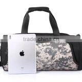 Fashion Camo Fabric Sport Gym Bag With Compartment thumbnail-4
