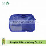 Travel Makeup Vanity Bag, Foldable Hanging Cosmetic Bag With ID Holder Back thumbnail-2