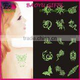 Wholesale Custom Fluorescence Tattoo Sticker Bar Temporary Tattoo Sticker thumbnail-2