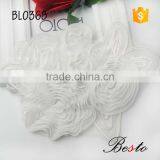 NEW Colorful Sew on Handmade Fabric Flower Trim Baby Flower Applique thumbnail-4