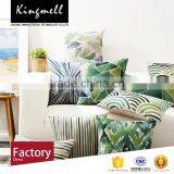 Customized Green Colorful Cotton Linen Cushion Car Cushion thumbnail-1