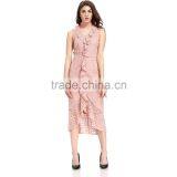 2017 Casual Lace Design Pattern Cloth Woman Dress thumbnail-4