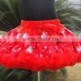 New Baby Girl Tutu Skirt Chiffon Lace Princess Latin Dance Party Pettiskirt Ruffles Kids Bow Floral Silk Ballet Saias Skirts thumbnail-3