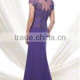 White A-line Sweeping Train Western Bridesmaid Dresses thumbnail-2