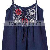 2015 New Fashion Summer Floral Embroidered Cami Crop Top Vest thumbnail-2