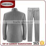 Wholesale Stand Collar 2-Button Formal Dresses Wear For Men thumbnail-2