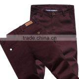 Wholesale Khaki/white/black/beige 100% Cotton Summer Pants for Men Long Pant Man Trousers thumbnail-2