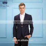 Men Casual Jacket 2016 New Arrival Slim Fit Trendy Spotted Blue Men Party Blazer thumbnail-2