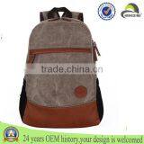 2014 Wholesale Custom Canvas Waterproof Backpack Travelling Sport Backpack thumbnail-6