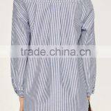 Runwaylover EY2369B 2017 Women Fashion Embroidery Stripe Blouse thumbnail-3