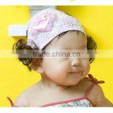 Lovely New Style Wholesal Nylon Bow Baby Head Band thumbnail-1