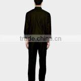 Long Sleeve Men's Black Clergy Shirts thumbnail-3