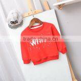 Autumn High Quality Pure Color Printing Kids Sweatshirt Clothing thumbnail-1