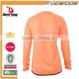 Fancy Girl Pure Color V Neck Long Sleeve T Shirt for Women thumbnail-3