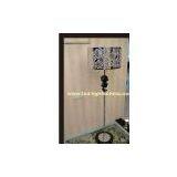 Stainless Steel Floor Lamp, Modern Crystal Indoor Light, Stylish Home and Hotel Lighting, Contemporary Commercial Lights thumbnail-1