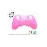 Washable Pink Silicone Cases For Sony PS3 Move Controllers