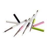 Eeesa Professional Crystal Brushes Plastic Handle Diamond Kolinsky Sable Hair Nail Art Acrylic Nail Gel Nail Brush 4 PCS Set thumbnail-1