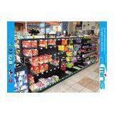 Powder Coated Single Sided Retail Display Shelves for Grocery Malls , 2.5mm Thick