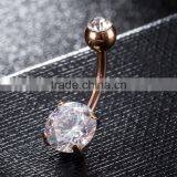 Big Fashion Crystal Magnetic Navel Button Belly Ring Display thumbnail-4
