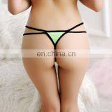 Factory Price Sexy Open Crotch Thong Panties Mature Women Lace G-String Underwear thumbnail-5