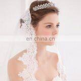 Unique Design Retro Alloy Diamond Crown Wedding Headdress thumbnail-2