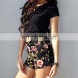 CHEFON Tropical Print Woven Shorts CSS0138 thumbnail-2