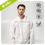 White Durable Factory Work Clothes Shirt thumbnail-2