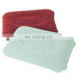 Inflatable Air Flocked Air Travel Pillow thumbnail-1