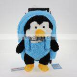 Baby Travel Trolley Bag Plush Penguin Toy