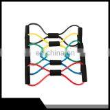 Gym Club Use Fitness Yoga 8 Shape Latex Digital Resistance Band Tube thumbnail-4