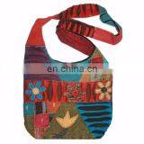 Hippie Hobo Sling Cross Body Cotton Bag Manufacturer thumbnail-1