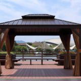 Alum Metal Roof Gazebo Outdoor Pavilion Garden Gazebo Metal Roof Panels Steel Sheet for Pavilion