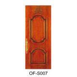 6 Panel Cheap Hollow Core Interior Doors White Primer Bathroom Wooden Door thumbnail-1