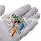 HQP-SP008 HongQiang Transparent Glass Cigarette Holder With Colored Diamond Glass Filter Cartridge Filter thumbnail-4