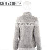 Weft Knitting Cationic Sherpa Bathrobe Adult Pyjamas With Embroidery thumbnail-2