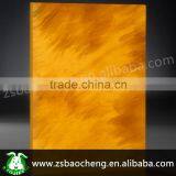 2015 New Design Artificial Decorative Backlit Resin Panel