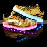 LED Shoes USB Charging Light Up Glow Shoes Men Women Fashion Sneakers Flashing Luminous Sports Shoes
