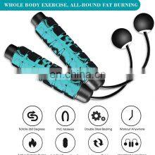 Wholesale Custom Pvc Adjustable Cordless Speed Skipping Rope Digital Weighted Sponge Jump Rope thumbnail-3