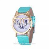 Unisex TM Leather Style Custom Logo Watch Cat thumbnail-1