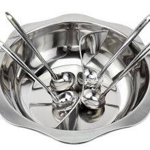 Hot Pot Stainless Steel Anti-side Octagonal Simmered Two-pot Hot Pot Induction Cooker thumbnail-3