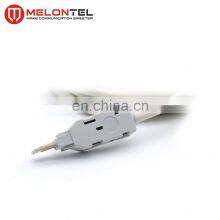 MT-2151 2 4 Pole LSA Krone Test Cord With Alligator Plugs