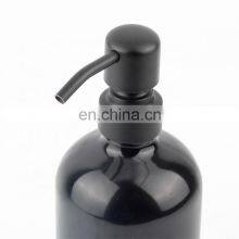 Factory Made Black Foam Packaging Shampoo Pump Kitchen Sink Soap Dispenser Black 500Ml Plastic Bottle With Gold Pump thumbnail-2