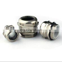 High Quality Nickel Plated Brass Metal PG Typr IP68 Waterproof Cable Joint thumbnail-5